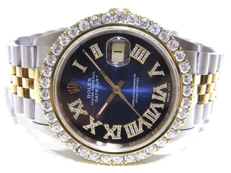 blue diamond rolex watch|Rolex datejust diamond dial 36mm.